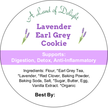 Lavender Earl Grey Cookie