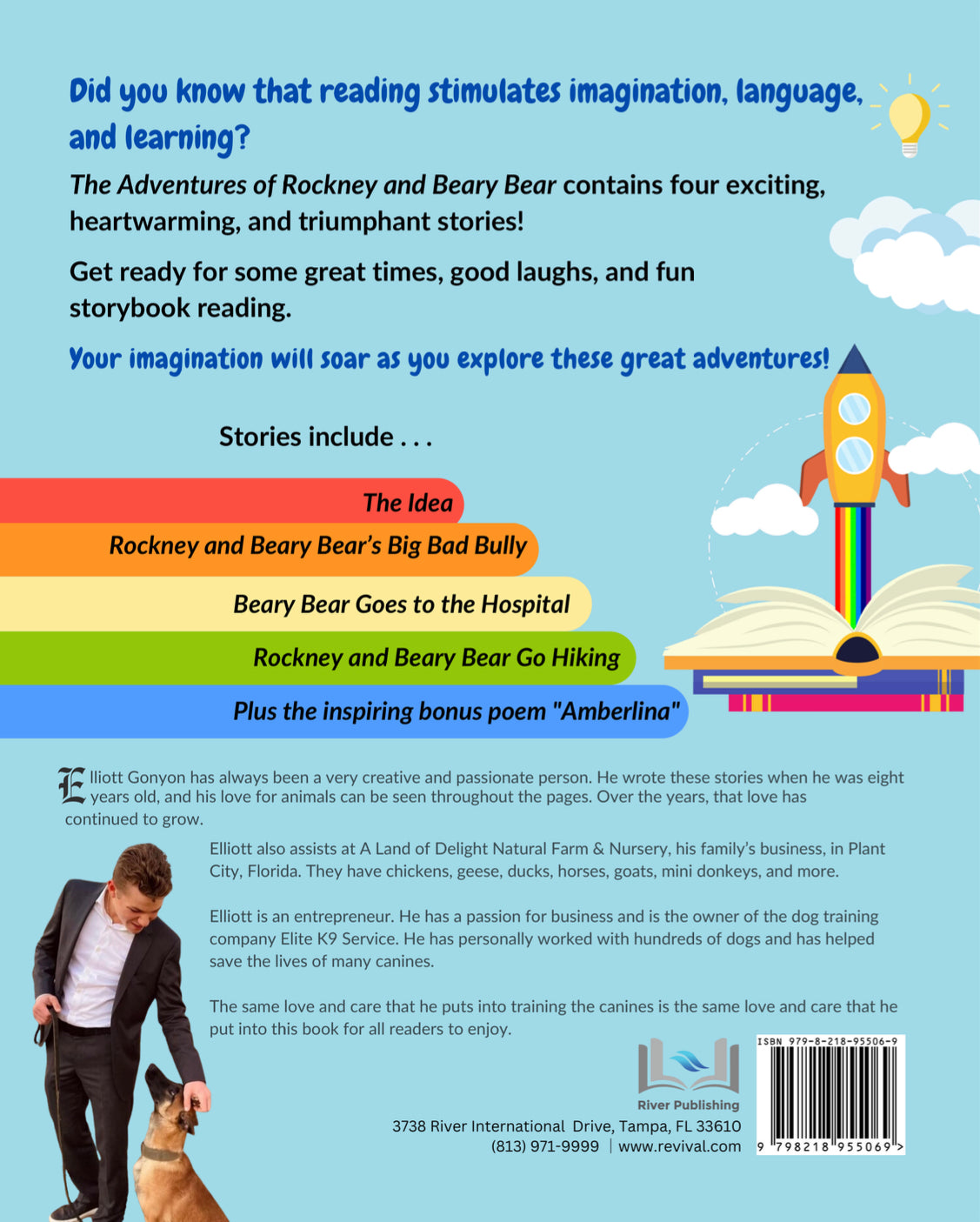 The Adventures of Rockney & Beary Bear - Book by Elliott Gonyon