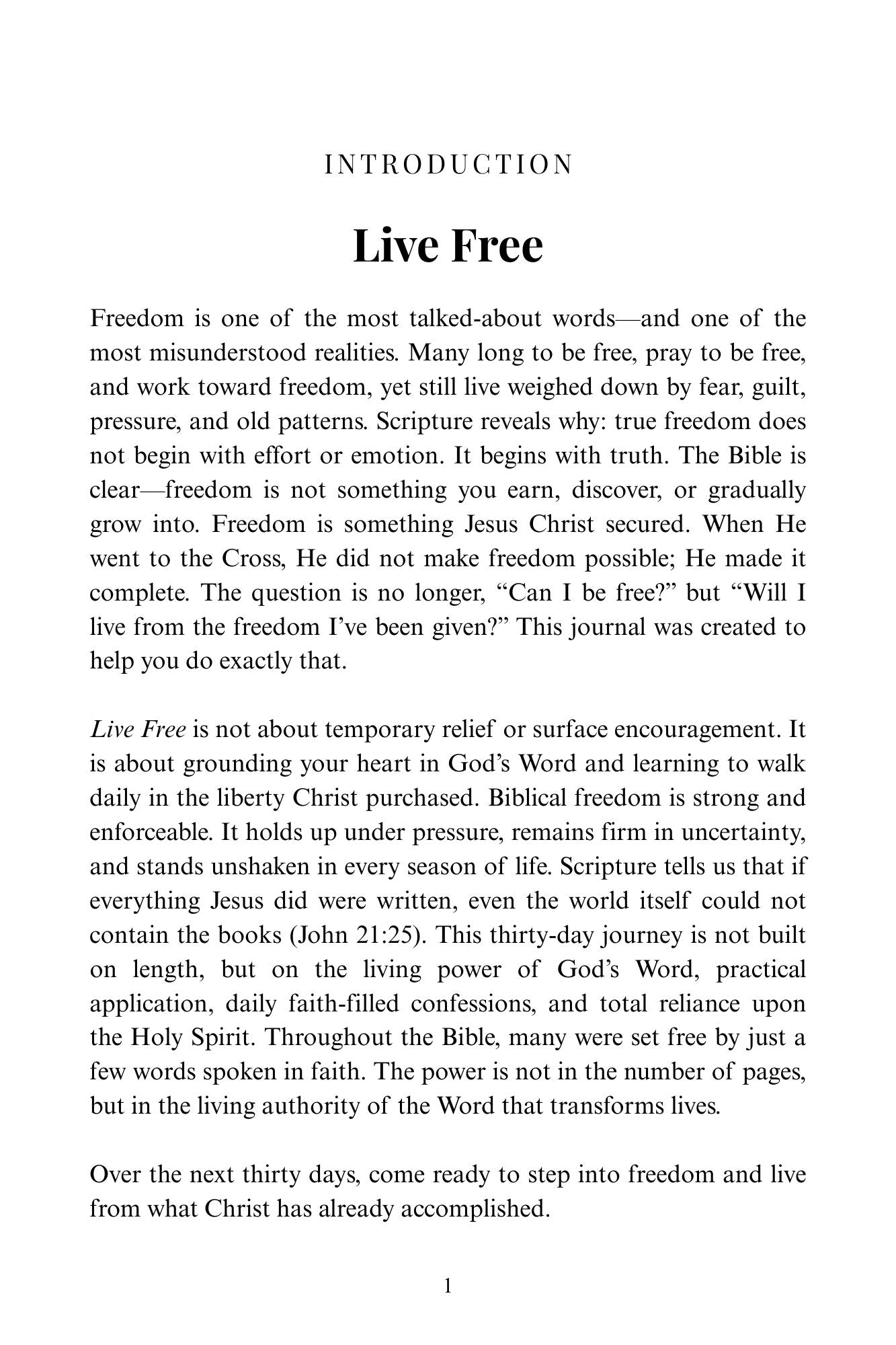 Live Free (Paperback)
