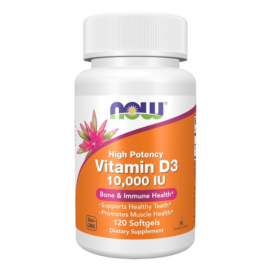 Vitamin D-3 10000 IU - 120 Softgels
