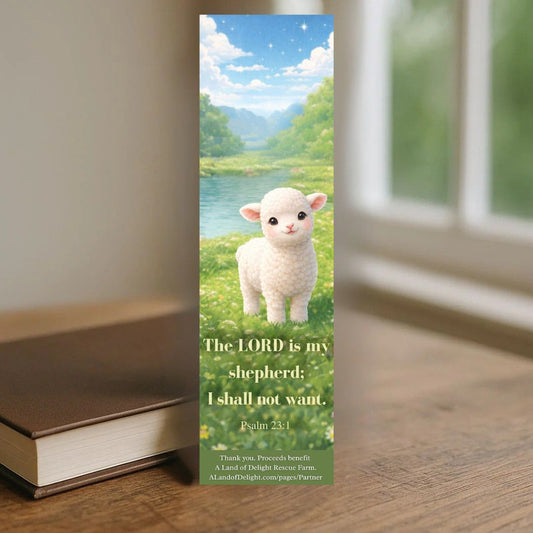 The LORD Is My Shepherd Bookmark