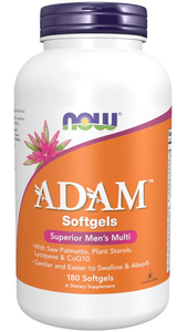 Bottle of Adam's men's multi vitamins