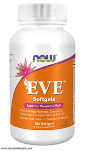 Picture of Orange Now Brand Vitamin Bottle of Eve™ Women's Multiple Vitamin - 180 Softgels (2 month supply)