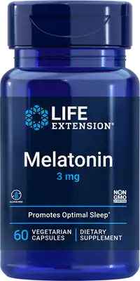Life Extension Melatonin 3mg 60 capsules
