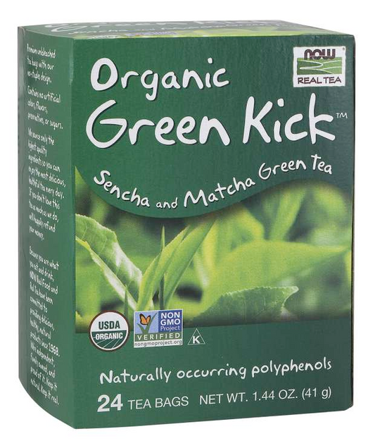 Green Kick™ Tea, Organic - 24 Tea Bags