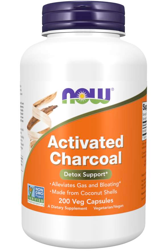 Activated Charcoal 200 Veg Capsules