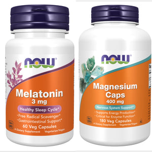 Sleep Matters NOW Magnesium & Melatonin Package