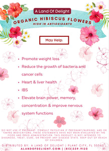 Organic Hibiscus (Loose-Leaf Tea)