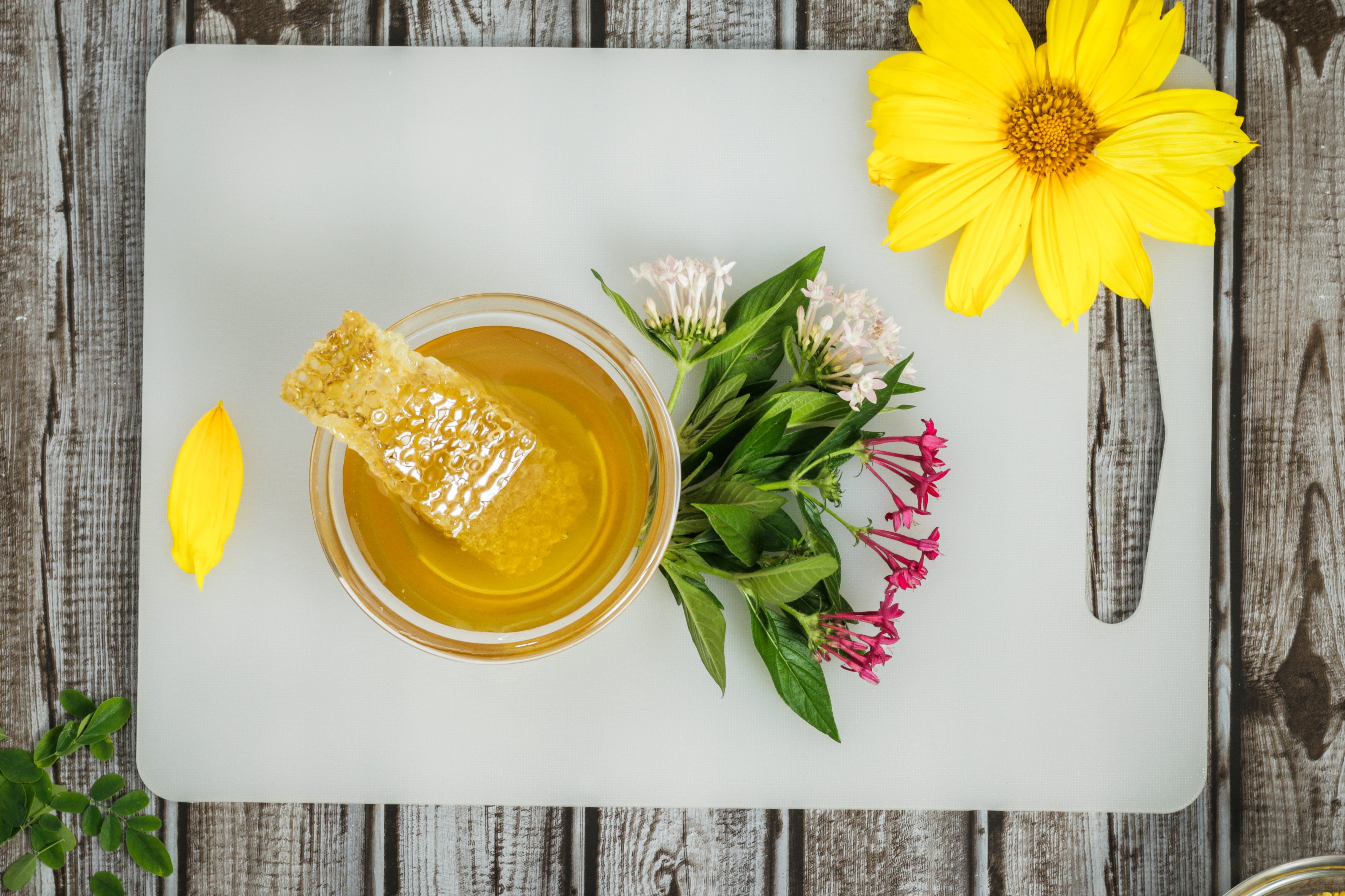 Specialty Gourmet Honey: Organic Ginseng Infused Raw Honey - 12oz Jar